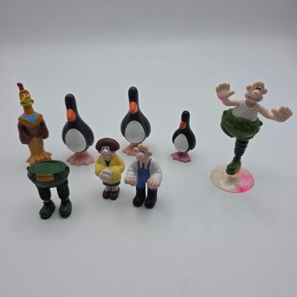 Wallace & Gromit and Chicken Run Figurine Set - Picture 13 of 13